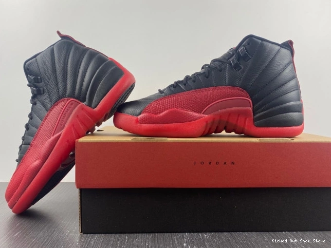 Kicked Out Shoe Store 12 Retro Jordan (2016) 130690-002 Flu Game 0707